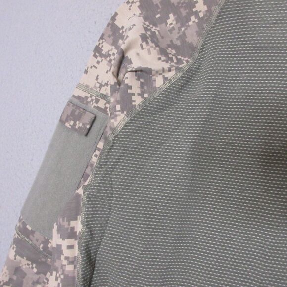 Army Combat Shirt Men Large Flame Resistant Green Digital Camo‎ Military - Picture 10 of 11